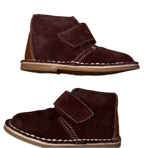 Mint! L’amour boys brown suede boots size 9 8.5 - Picture 4 of 14